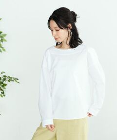 COMME CA ISM / コムサイズム シャツ・ブラウス | 【一部店舗限定】 オーガニックコットン ボートネック ブラウス