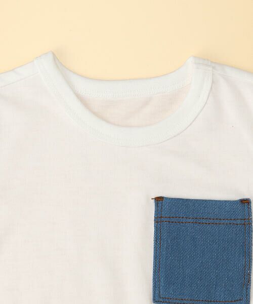 COMME CA ISM / コムサイズム Tシャツ | ジャージーデニム　半袖Ｔシャツ(80・90サイズ) | 詳細3