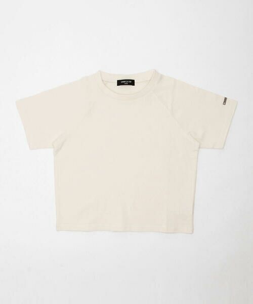 COMME CA ISM / コムサイズム Tシャツ | DICカラー半袖Tシャツ（乳白）