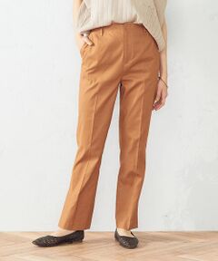 COMME CA ISM / コムサイズム チノ・ワークパンツ | 麻混サイドベンツパンツ