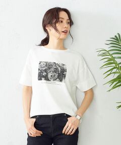 COMME CA ISM / コムサイズム Tシャツ | フォトプリント　Ｔシャツ