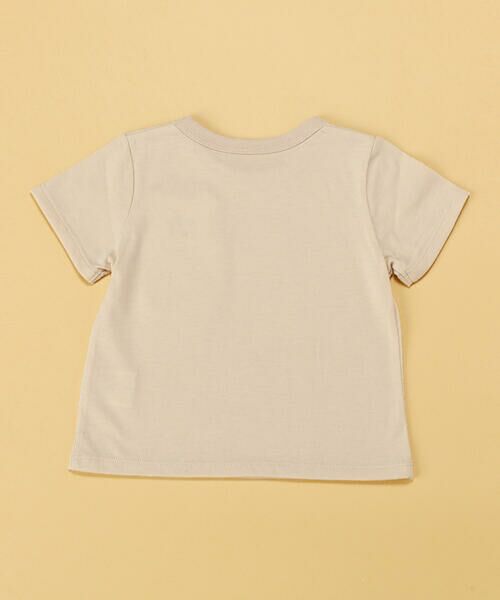 COMME CA ISM / コムサイズム Tシャツ | 動物アップリケ付き　半袖Ｔシャツ(80・90サイズ) | 詳細3