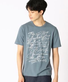 プリント  クルーネックＴシャツ