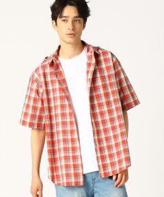 COMME CA ISM / コムサイズム シャツ・ブラウス | フード付き チェックシャツ