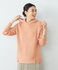 ★ＴＶドラマ着用商品★  【Online Store/一部店舗限定カラー：グレー、サックス】 ニットパーカ