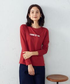 ロゴプリント　あったかＴシャツ