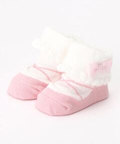 COMME CA ISM / コムサイズム ベビー・キッズグッズ | バレエシューズ トロンプルイユ ソックス(9-12cm)