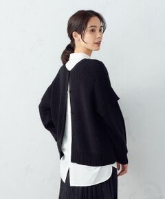 COMME CA ISM / コムサイズム ニット・セーター | 【Online Store/一部店舗限定】2WAYニット