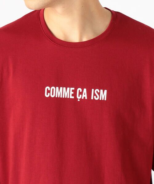 COMME CA ISM / コムサイズム Tシャツ | 【抗菌・吸湿発熱】 ロゴＴシャツ | 詳細7
