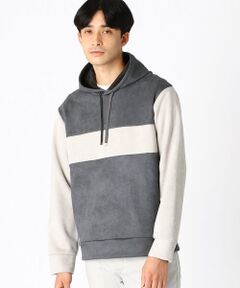 COMME CA ISM / コムサイズム パーカー | フェイクスエード パーカ