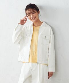 COMME CA ISM / コムサイズム Gジャン・デニムジャケット | 【サスティナブル】 リサイクルデニム Ｇジャン