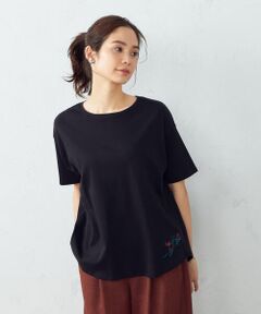 バックシャン　刺繍Ｔシャツ