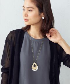 COMME CA ISM / コムサイズム ネックレス・ペンダント・チョーカー | ラタン　ワントップネックレス