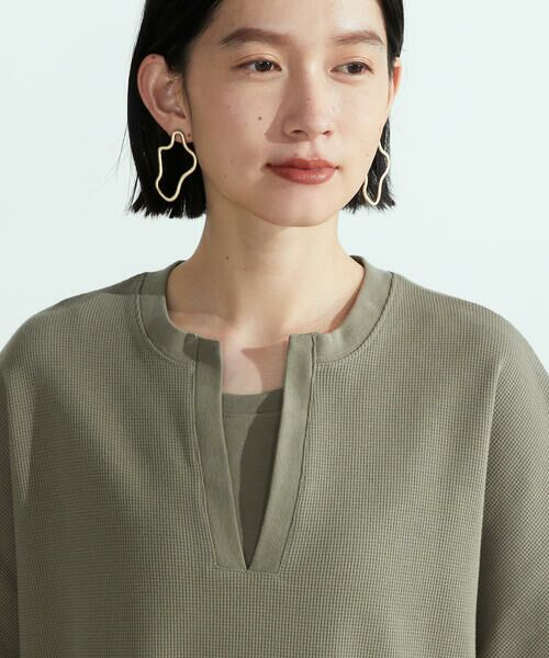 COMME CA ISM / コムサイズム ロング・マキシ丈ワンピース | キーネック ワンピース | 詳細15