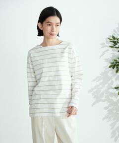 COMME CA ISM / コムサイズム カットソー | ボーダーＴシャツ