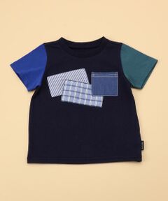 パッチワーク　Tシャツ(80・90cm)