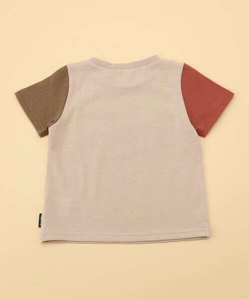 COMME CA ISM / コムサイズム Tシャツ | パッチワーク　Tシャツ(80・90cm) | 詳細3