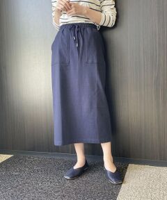 COMME CA ISM / コムサイズム ロング・マキシ丈スカート | 【一部店舗限定】【セットアップ対応】ミニ裏毛スカート