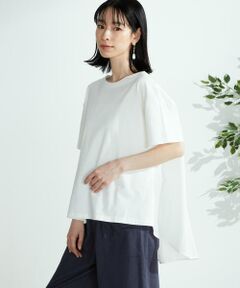 異素材切り替え　Ｔシャツ