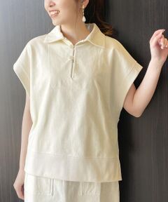 COMME CA ISM / コムサイズム カットソー | 【セットアップ対応】ミニ裏毛　ベスト