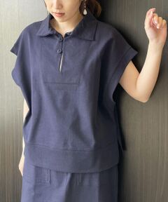 COMME CA ISM / コムサイズム カットソー | 【セットアップ対応】ミニ裏毛　ベスト