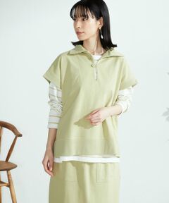 COMME CA ISM / コムサイズム カットソー | 【セットアップ対応】ミニ裏毛　ベスト