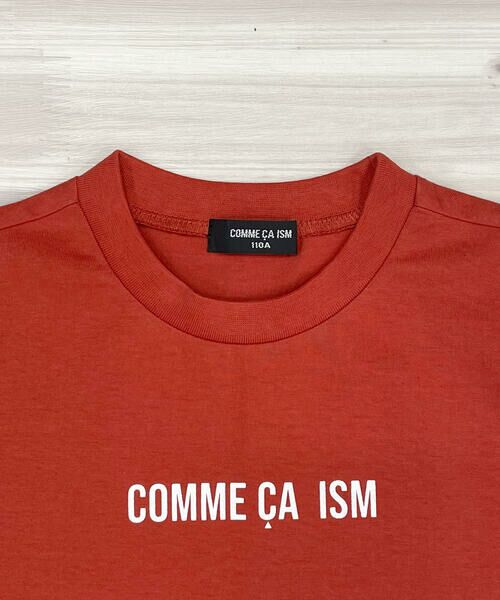 COMME CA ISM / コムサイズム Tシャツ | ロゴプリント　カラーTシャツ | 詳細4