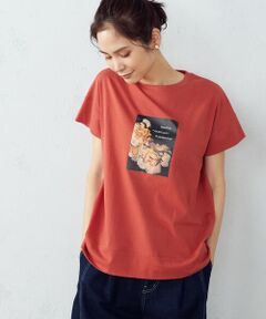 COMME CA ISM / コムサイズム カットソー | フォトプリント　Ｔシャツ