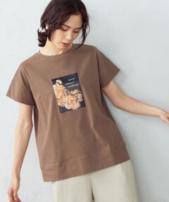COMME CA ISM / コムサイズム カットソー | フォトプリント　Ｔシャツ