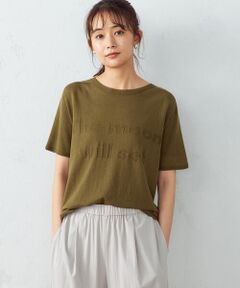 ロゴ　ニットＴシャツ