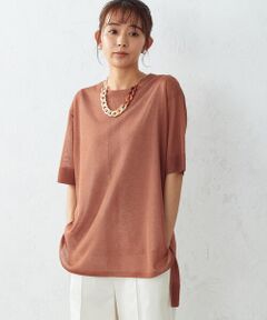 COMME CA ISM / コムサイズム ニット・セーター | シアー ニットチュニック