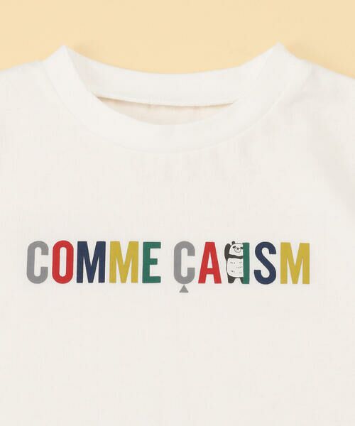 COMME CA ISM / コムサイズム Tシャツ | ロゴプリント 半袖Tシャツ(80・90cm) | 詳細3