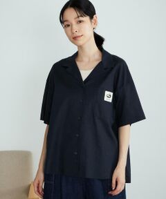 COMME CA ISM / コムサイズム シャツ・ブラウス | 綿麻　開襟シャツ