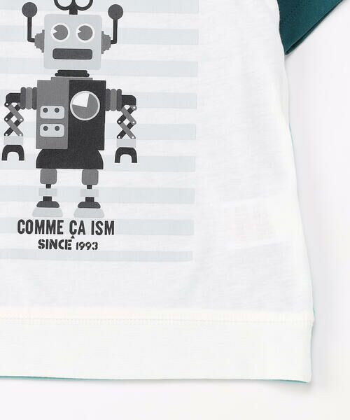 COMME CA ISM / コムサイズム Tシャツ | ボーダープリント　Tシャツ | 詳細9