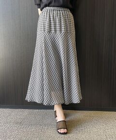 COMME CA ISM / コムサイズム ロング・マキシ丈スカート | チェック柄　スカート