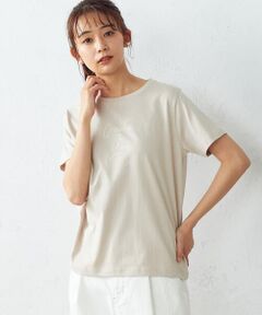 ロゴ　プリントＴシャツ