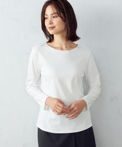 【New　Basic クリアスムース】　ベーシック　長袖Ｔシャツ