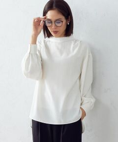 COMME CA ISM / コムサイズム シャツ・ブラウス | スタンドカラーブラウス