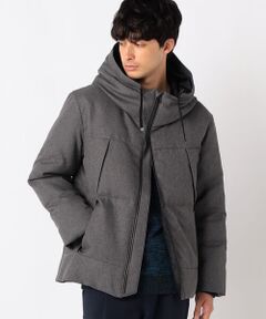 COMME CA ISM / コムサイズム ダウンジャケット・ベスト | ウールライク ドビー ダウン ブルゾン