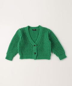 COMME CA ISM / コムサイズム カーディガン・ボレロ | ワッフル　ニットカーディガン