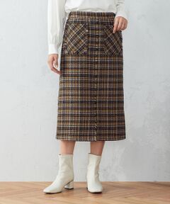 【セットアップ対応】 ツイード　スカート