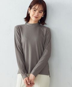 テレコ　ハイネックＴシャツ