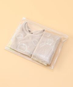 COMME CA ISM / コムサイズム スタイ・ビブ | スタイ・タオルハンカチ入りギフトセット