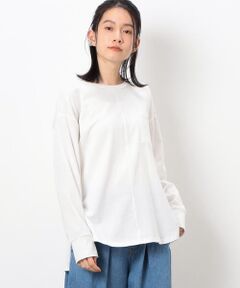 ラウンドテール　長袖Ｔシャツ