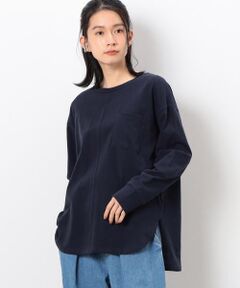 ラウンドテール　長袖Ｔシャツ