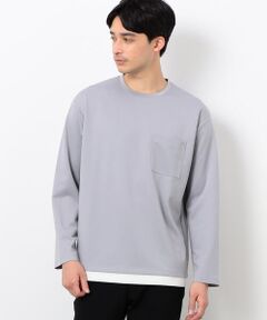 ストレッチポンチ フェイクレイヤード Ｔシャツ