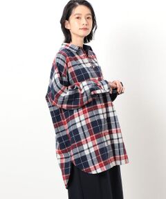 COMME CA ISM / コムサイズム シャツ・ブラウス | ネルチェック　ＢＩＧシャツ