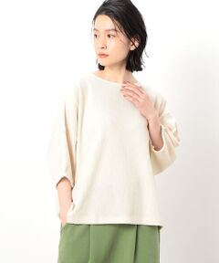 ワッフルボリュームスリーブＴシャツ