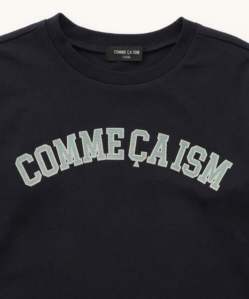 COMME CA ISM / コムサイズム Tシャツ | ロゴプリント　長袖Tシャツ | 詳細3