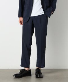 COMME CA ISM / コムサイズム スラックス・ドレスパンツ | 【セットアップ対応】洗える リネンライク  テーパードパンツ